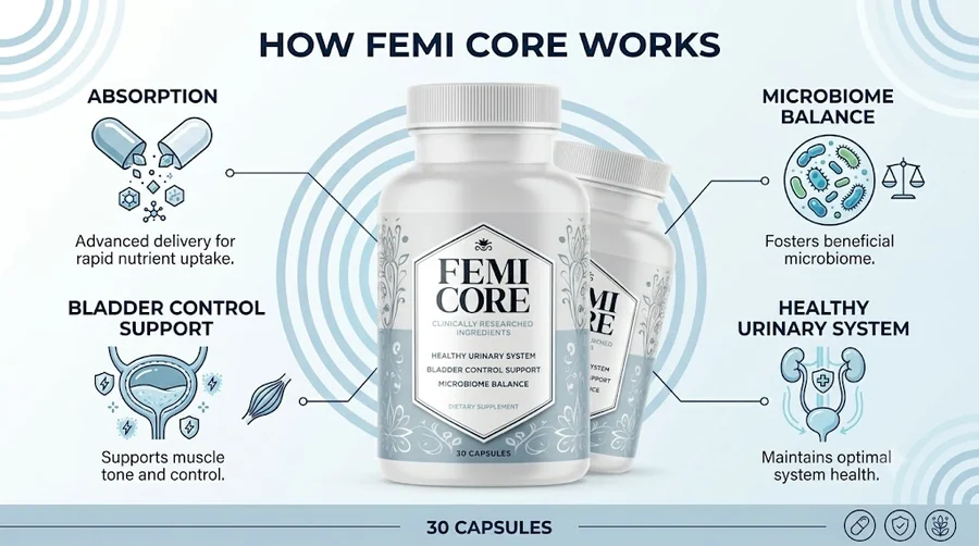 How FemiCore supports bladder and urinary wellness
